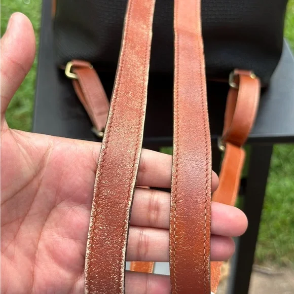 Vintage Bally Bundle- crossbody bag and backpack